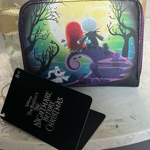 Loungefly Disney Colorful Nightmare Before Christmas Wallet